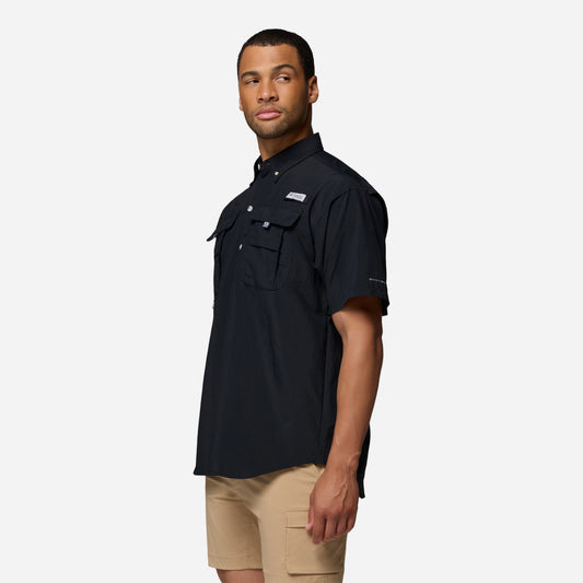 Áo Sơ Mi Ngắn Tay Nam Columbia Pfg Bahama™ Ii - Đen - Supersports Vietnam