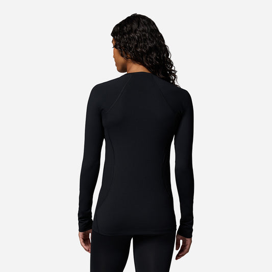 Áo Thun Ôm Nữ Columbia Midweight Stretch Long Sleeve Baselayer - Đen - Supersports Vietnam