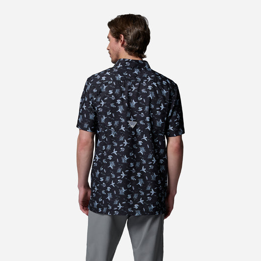 Áo Sơ Mi Nam Columbia Pfg Super Slack Tide Camp - Đen - Supersports Vietnam