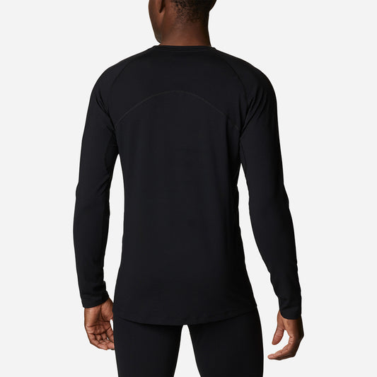 Áo Thun Ôm Nam Columbia Omni-Heat Infinity Knit Long Sleeve Baselayer Crew - Đen - Supersports Vietnam