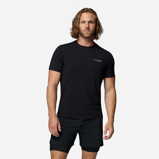 Áo Thun Nam Columbia Endless Trail™ Running Tech - Đen - Supersports Vietnam