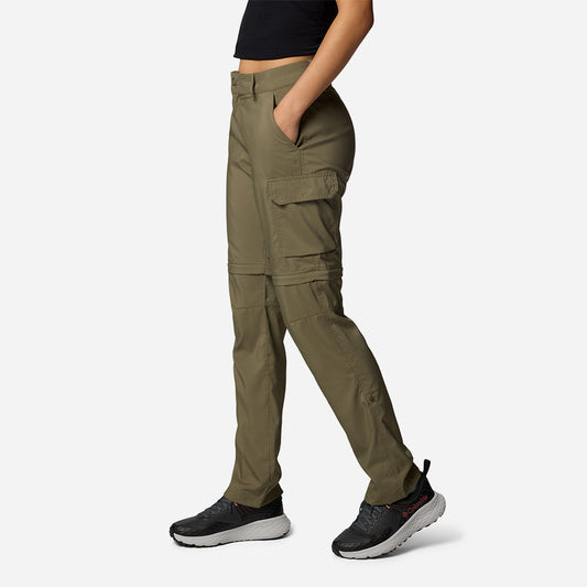 Quần Dài Thể Thao Nữ Columbia Silver Ridge Utility™ Convertible - Xanh Quân Đội - Supersports Vietnam