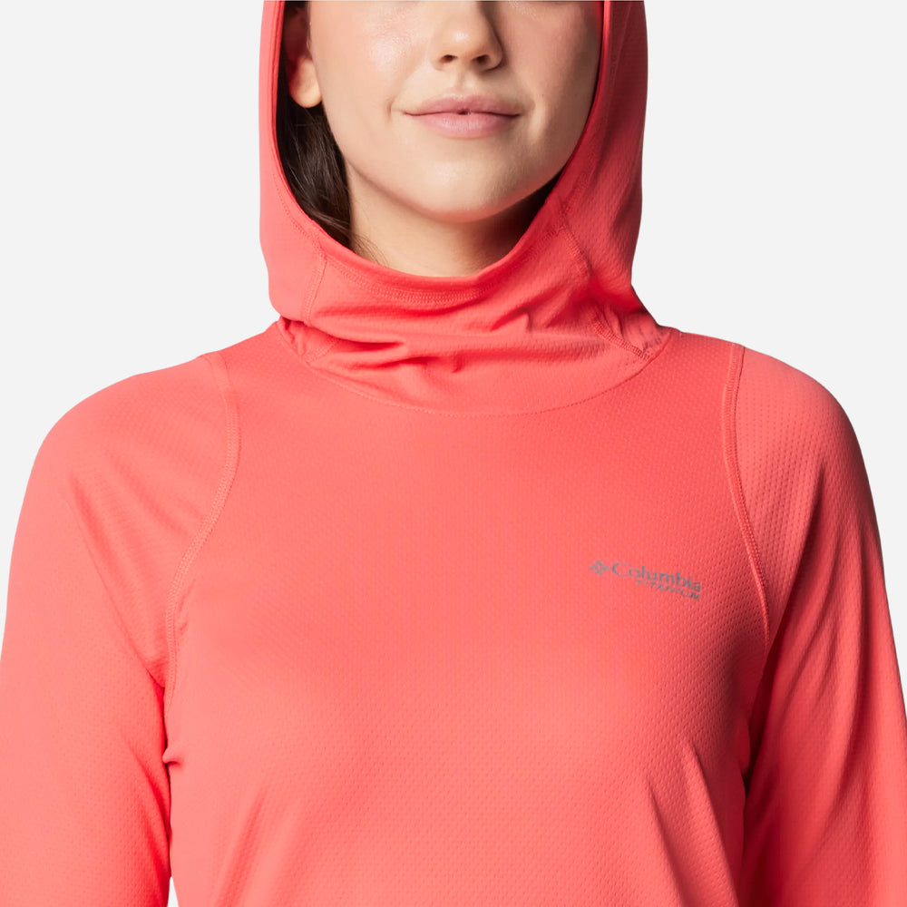 Áo Hoodie Nữ Columbia Summit Valley™ - Đỏ - Supersports Vietnam