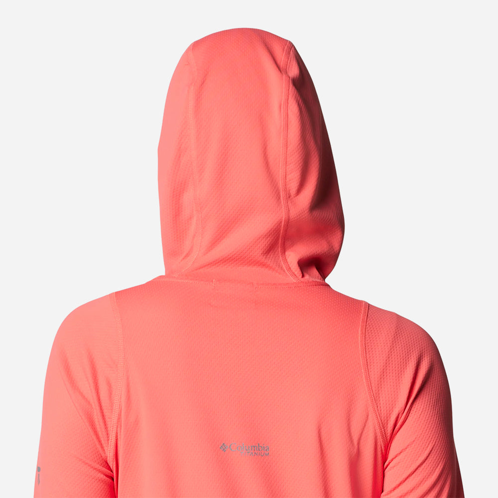 Áo Hoodie Nữ Columbia Summit Valley™ - Đỏ - Supersports Vietnam