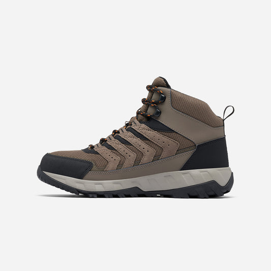 Giày Chạy Trail Nam Columbia Strata Trail™ Mid Waterproof - Nâu - Supersports Vietnam