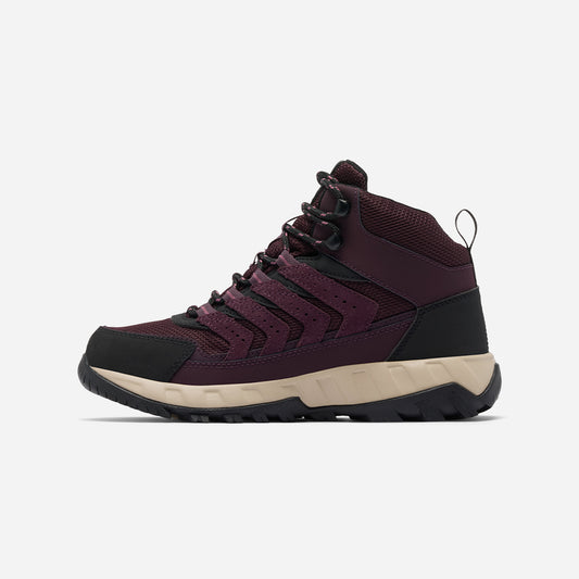 Giày Chạy Trail Nữ Columbia Strata Trail™ Mid Waterproof - Đỏ - Supersports Vietnam