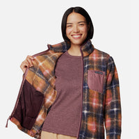 Áo Khoác Nữ Columbia West Bend™ Print Full Zip Ii - Cam - Supersports Vietnam