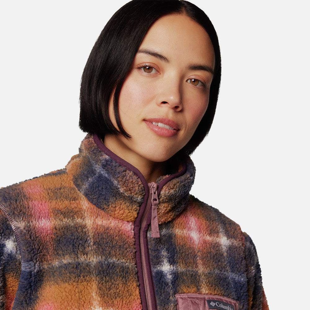 Áo Khoác Nữ Columbia West Bend™ Print Full Zip Ii - Cam - Supersports Vietnam