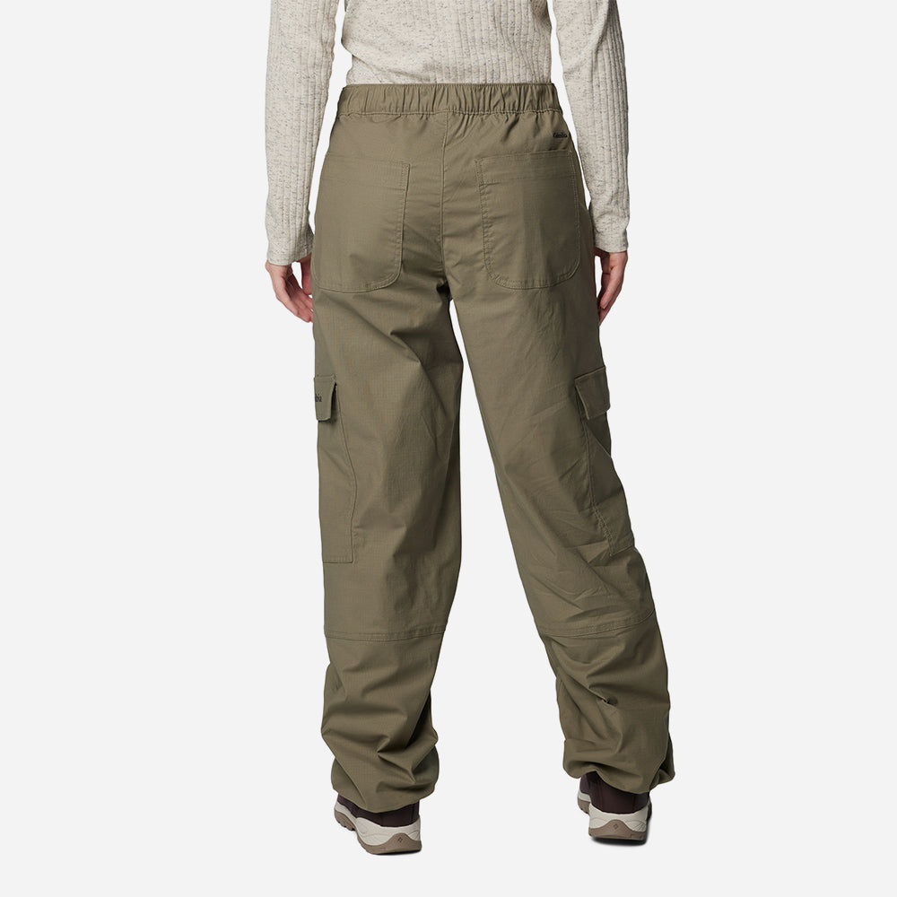 Quần Dài Nữ Columbia Brea Falls™ Cotton Ripstop - Xanh Quân Đội - Supersports Vietnam