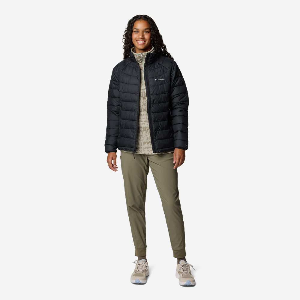 Áo Khoác Nữ Columbia Powder Lite™ Ii Full Zip - Đen - Supersports Vietnam