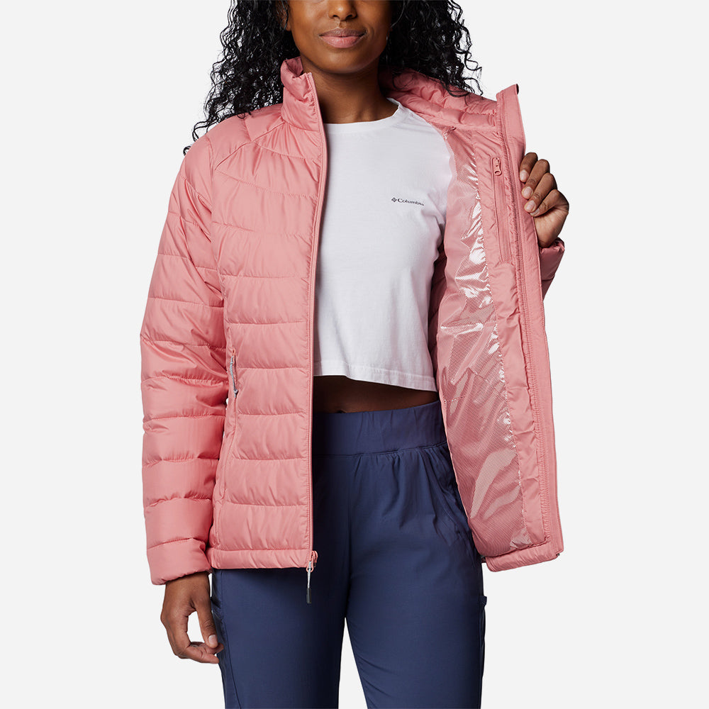 Áo Khoác Nữ Columbia Powder Lite™ Ii Full Zip - Hồng - Supersports Vietnam