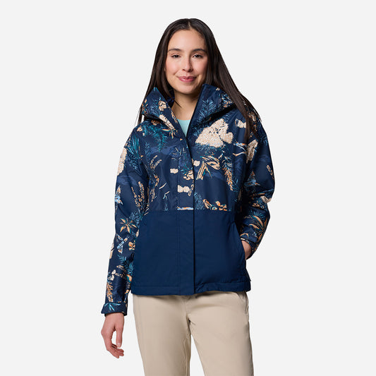 Áo Khoác Nữ Columbia Hikebound™ Printed - Xanh Navy - Supersports Vietnam