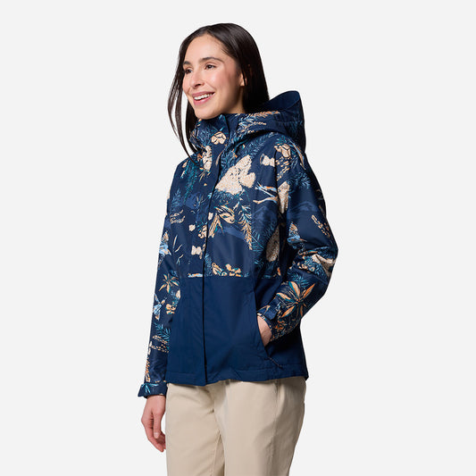 Áo Khoác Nữ Columbia Hikebound™ Printed - Xanh Navy - Supersports Vietnam
