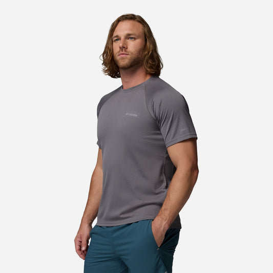 Áo Thun Nam Columbia Alpine Chill™ Pro Short Sleeve Crew - Xám - Supersports Vietnam