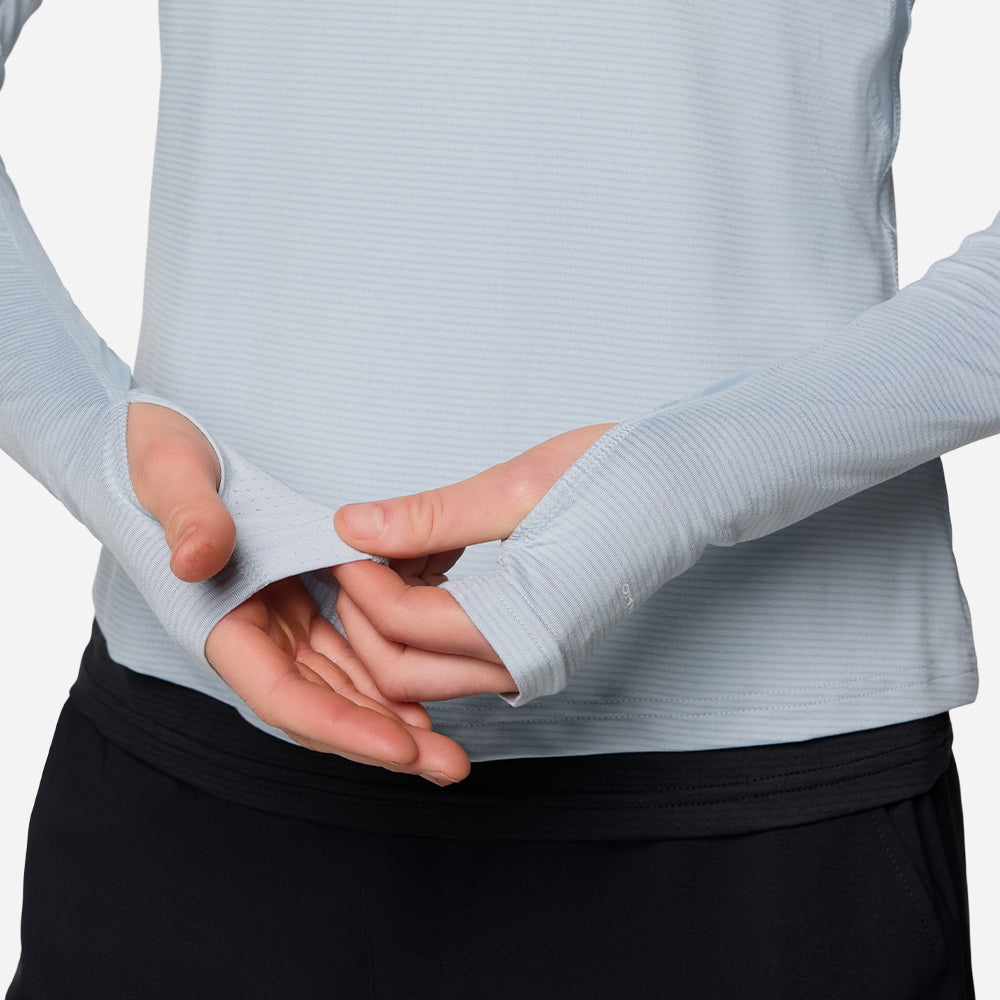 Áo Thun Dài Tay Nữ Columbia Weekend Ascent™ Half Zip - Xanh Dương - Supersports Vietnam