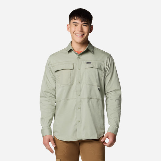 Áo Sơ Mi Dài Tay Nam Columbia Landroamer™ Twill - Xanh Mint - Supersports Vietnam