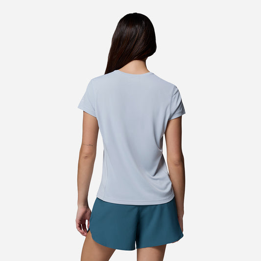 Áo Thun Nữ Columbia Zero Rules™ Light Short Sleeve Crew - Xanh Dương - Supersports Vietnam