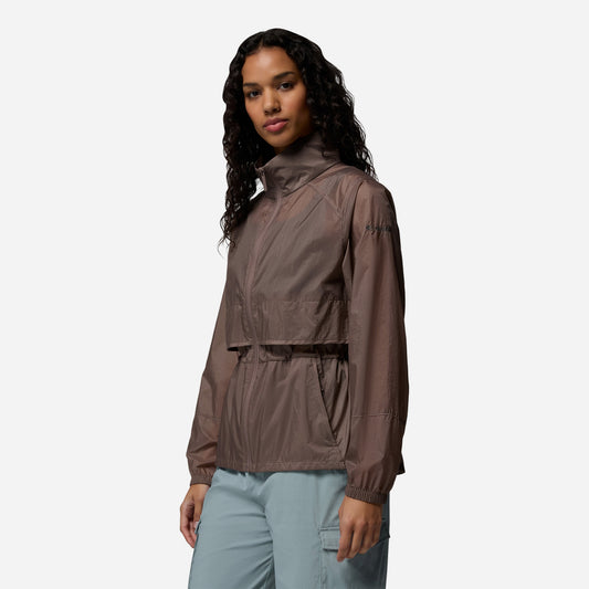 Áo Khoác Nữ Columbia Willow Sky™ Windbreaker - Nâu - Supersports Vietnam