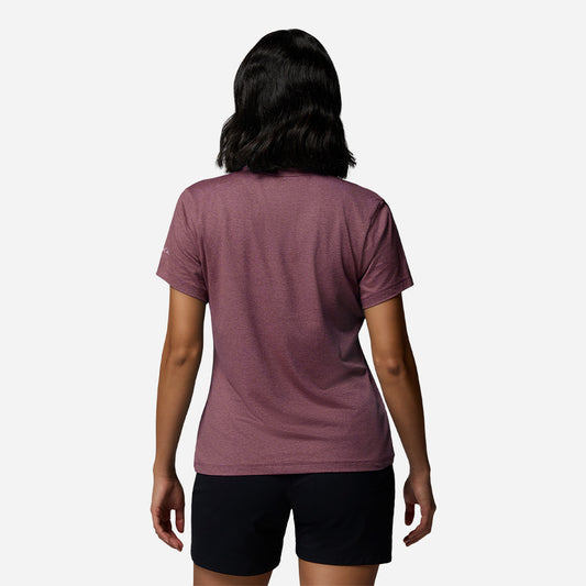 Áo Thun Nữ Columbia Parsons Point™ Short Sleeve Graphic - Tím - Supersports Vietnam
