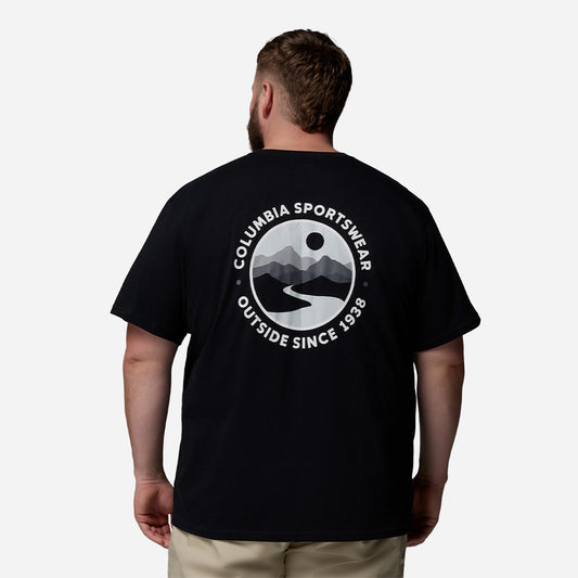 Áo Thun Nam Columbia Csc™ Outdoor Back Graphic - Đen - Supersports Vietnam