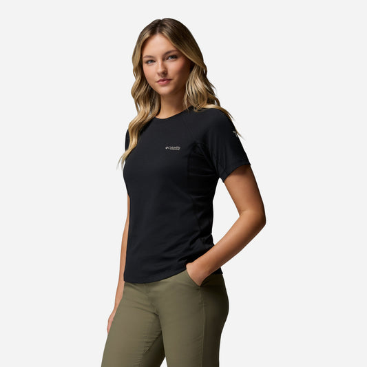 Áo Thun Nữ Columbia Driventure™ Short Sleeve - Đen - Supersports Vietnam