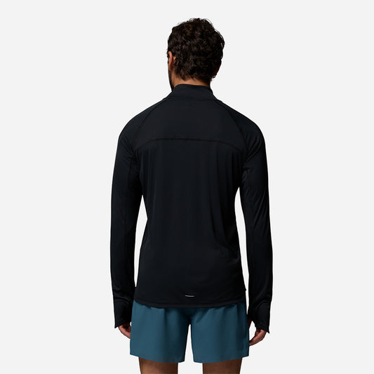 Áo Thun Nam Columbia Stealth Spring™ Half Zip - Đen - Supersports Vietnam