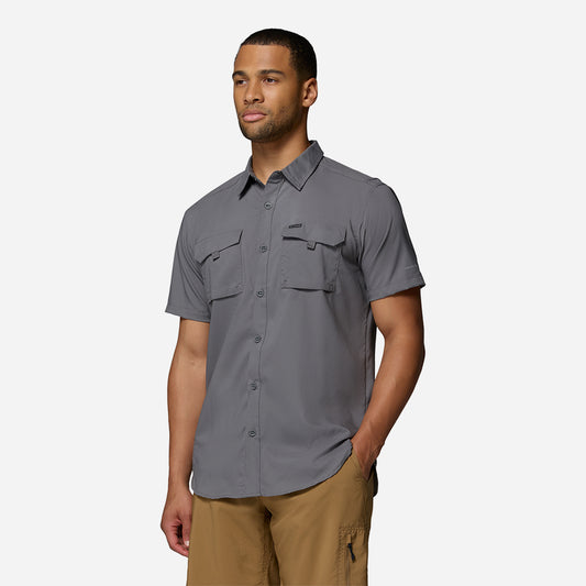 Áo Sơ Mi Nam Columbia Silver Ridge™ Utility Ii Short Sleeve - Xám - Supersports Vietnam