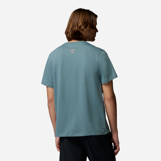 Áo Thun Nam Columbia Pfg™ Shield Short Sleeve - Xanh Dương - Supersports Vietnam