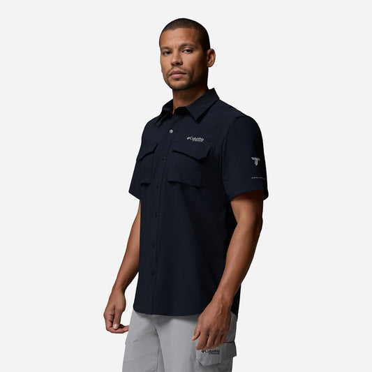Áo Sơ Mi Nam Columbia Silver Ridge™ Elite Short Sleeve Woven - Đen - Supersports Vietnam