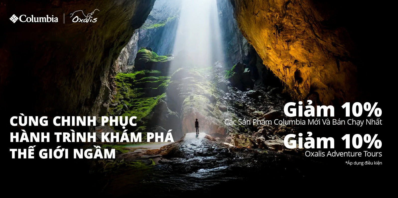 Columbia x Oxalis: Khám Phá Bản Đồ Tour Hang Động Quảng Bình 1-6 Ngày