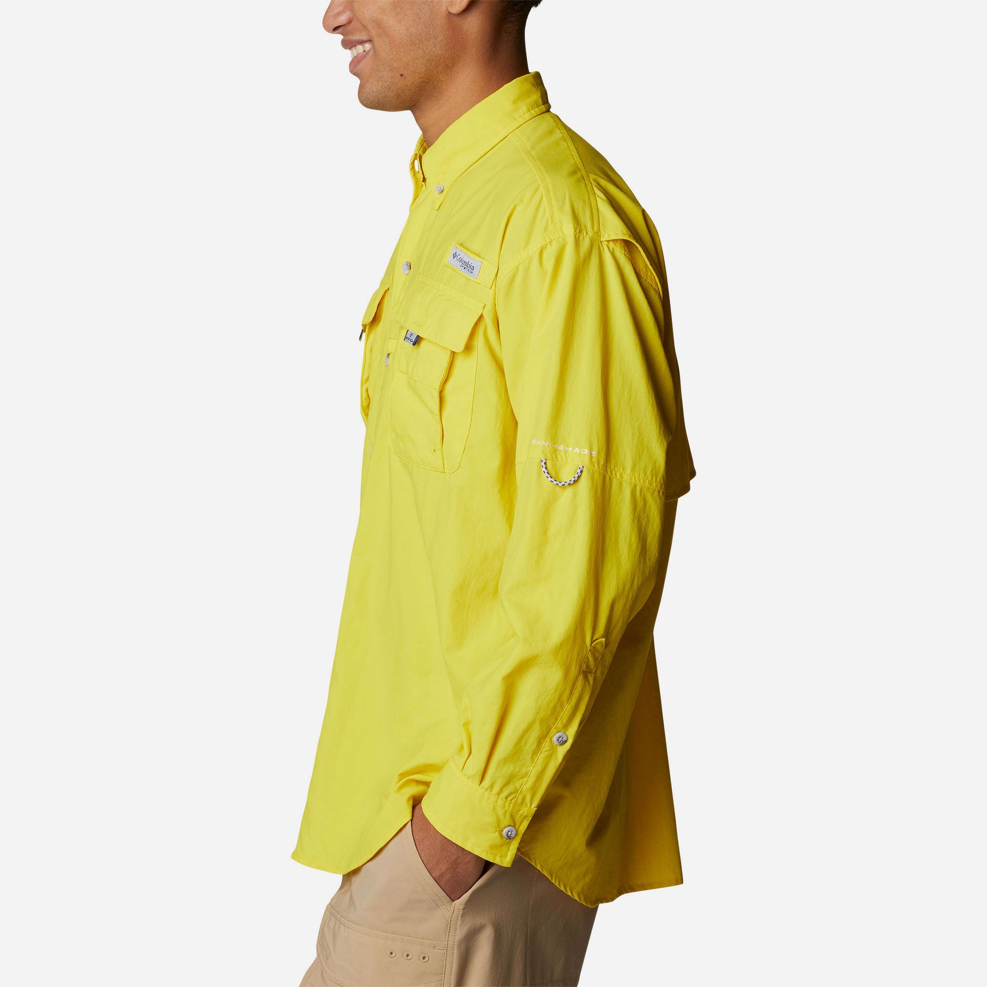 Áo Sơ Mi Dài Tay Chống Nắng Nam Columbia Bahama™ Ii - Vàng - Supersports Vietnam