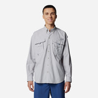 Men's Columbia Bahama™ Ii Long Sleeve Shirt - Gray