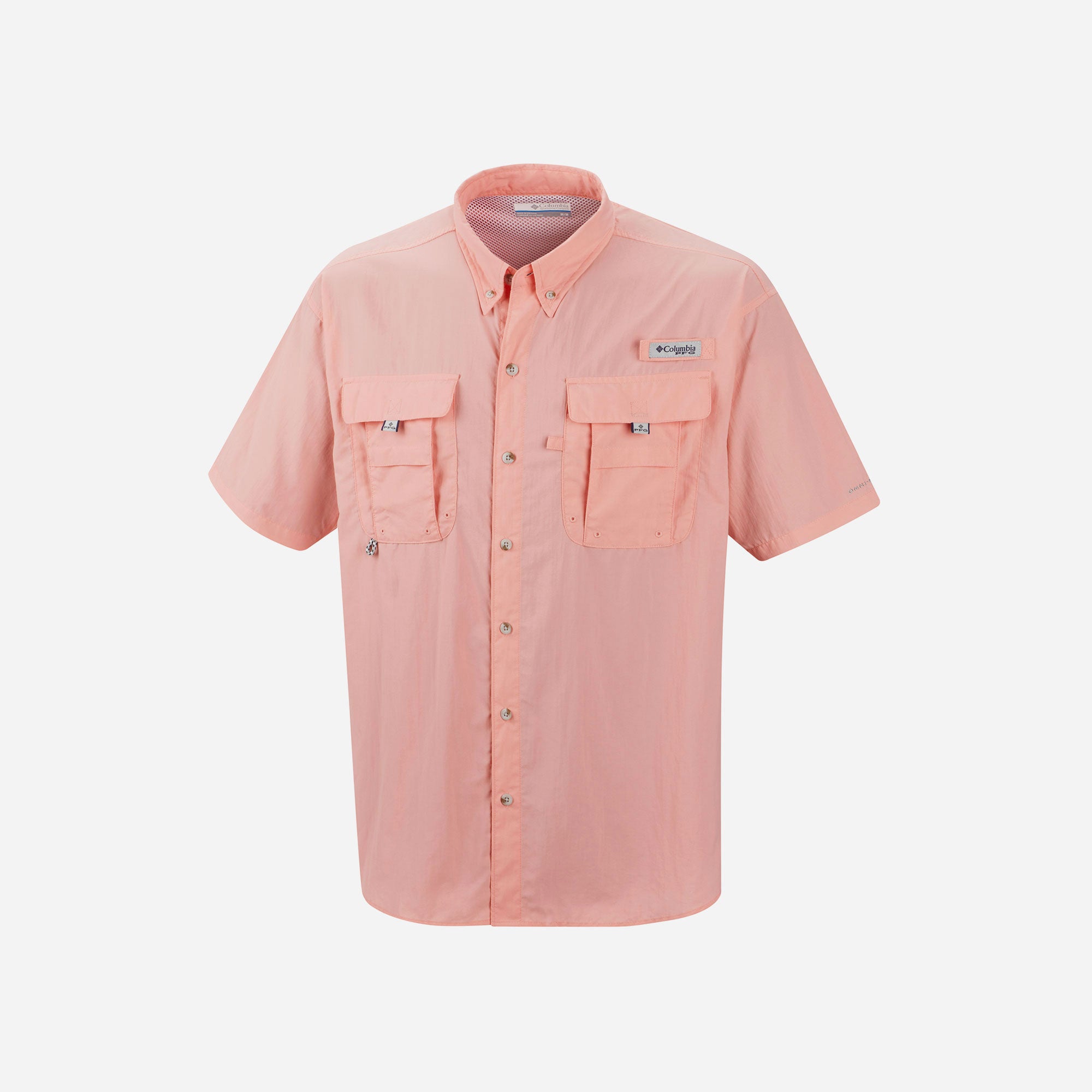 Áo Sơ Mi Ngắn Tay Chống Nắng Nam Columbia Bahama™ II - Hồng - Supersports Vietnam