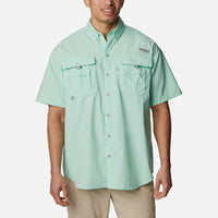 Men's Columbia Bahama™ Ii Short Sleeve Shirt - Mint