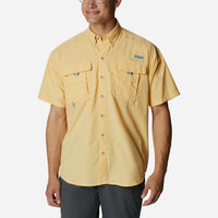 Men's Columbia Bahama™ Ii Short Sleeve Shirt - Yellow