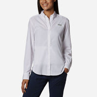 Áo Sơ Mi Dài Tay Chống Nắng Nữ Columbia Womens Tamiami™ Ii - Trắng - Supersports Vietnam