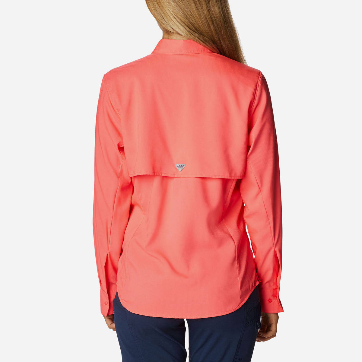 Áo Sơ Mi Dài Tay Chống Nắng Nữ Columbia Womens Tamiami™ II - Cam San Hô - Supersports Vietnam