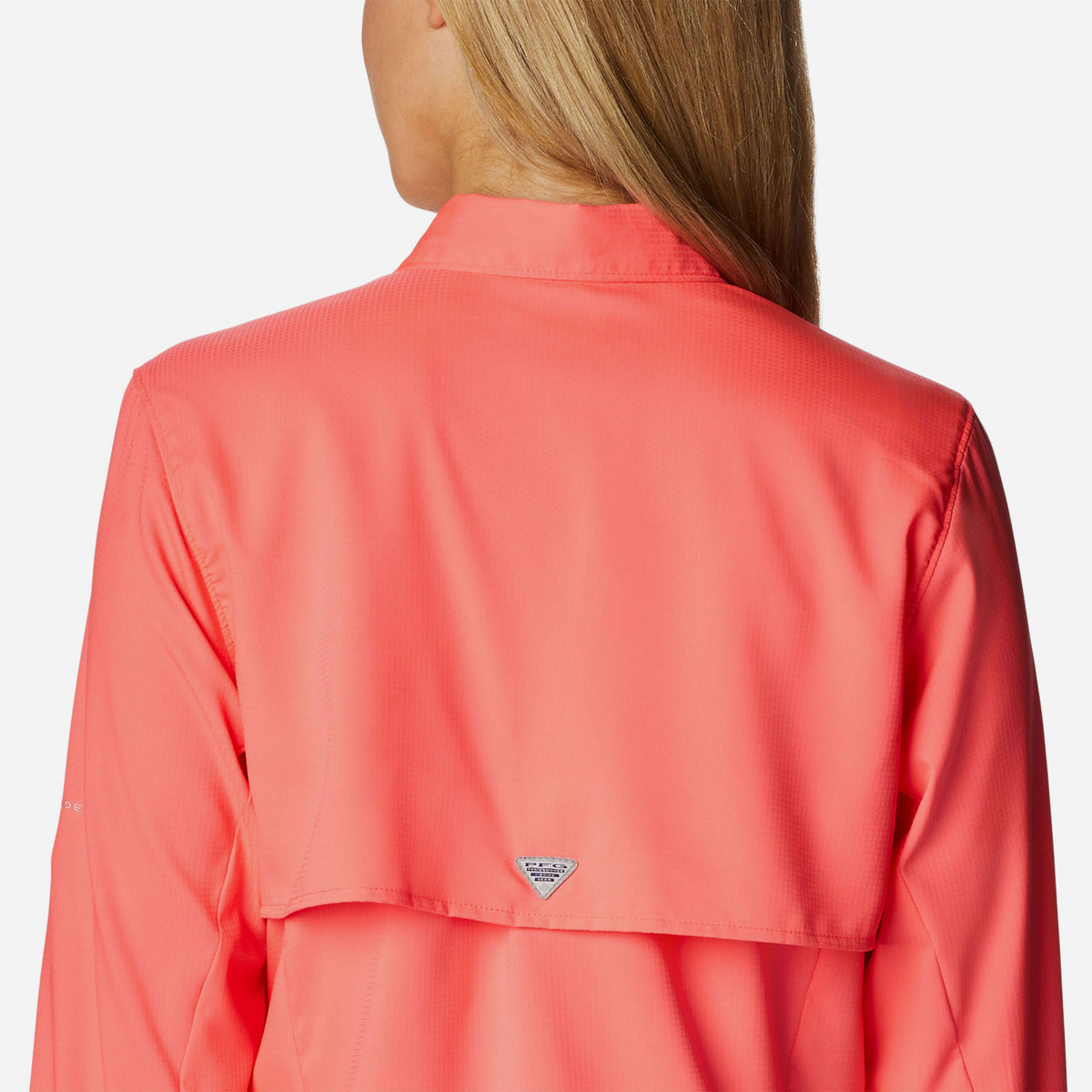 Áo Sơ Mi Dài Tay Chống Nắng Nữ Columbia Womens Tamiami™ II - Cam San Hô - Supersports Vietnam