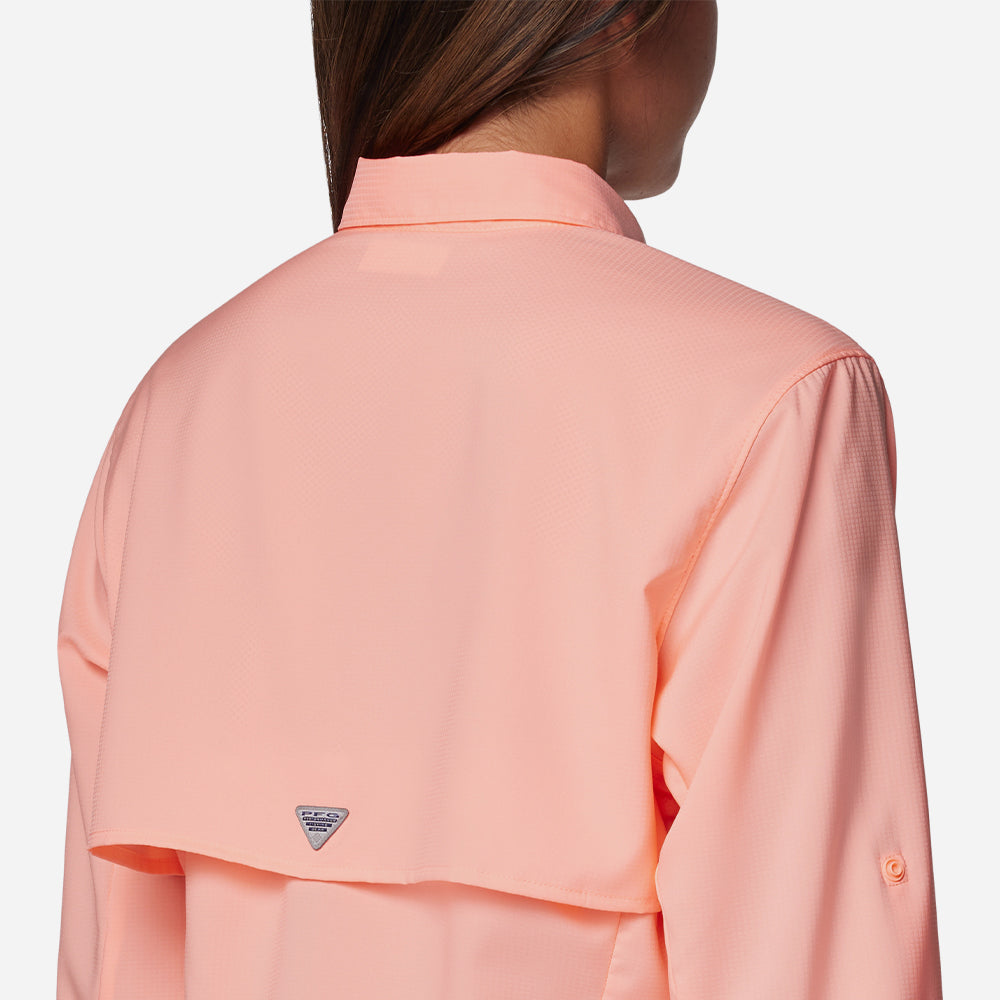 Áo Sơ Mi Dài Tay Nữ Columbia Tamiami™ II Long Sleeve - Hồng - Supersports Vietnam
