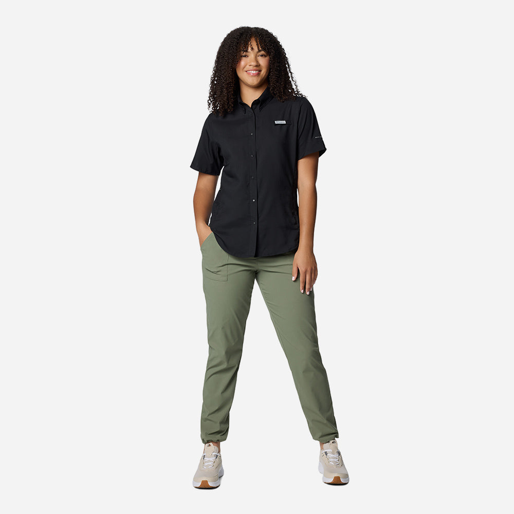 Áo Sơ Mi Tay Ngắn Nữ Columbia Tamiami™ II - Đen - Supersports Vietnam