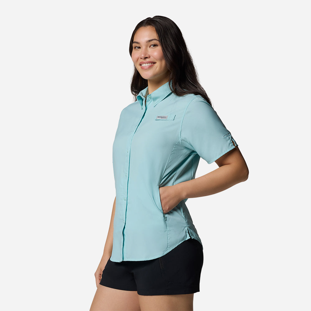 Áo Sơ Mi Tay Ngắn Nữ Columbia Tamiami™ Ii Ss - Xanh Dương - Supersports Vietnam