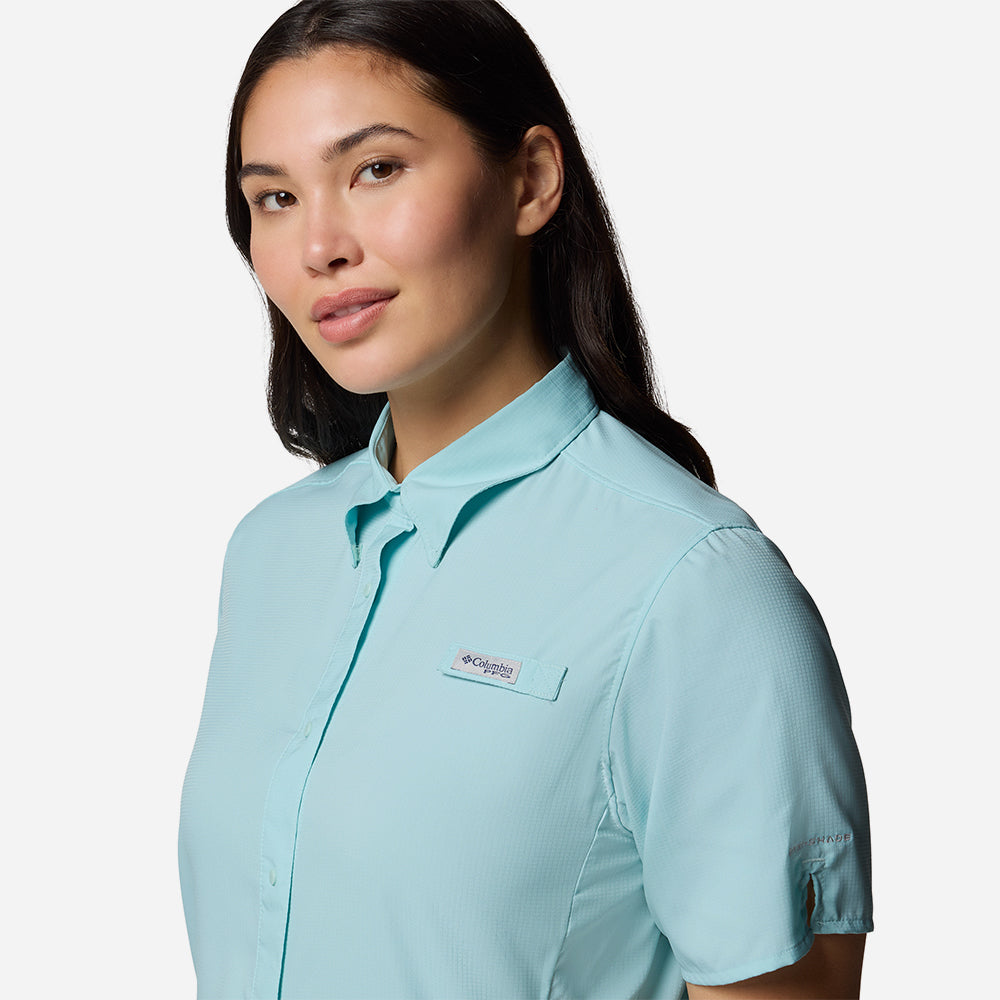 Áo Sơ Mi Tay Ngắn Nữ Columbia Tamiami™ Ii Ss - Xanh Dương - Supersports Vietnam
