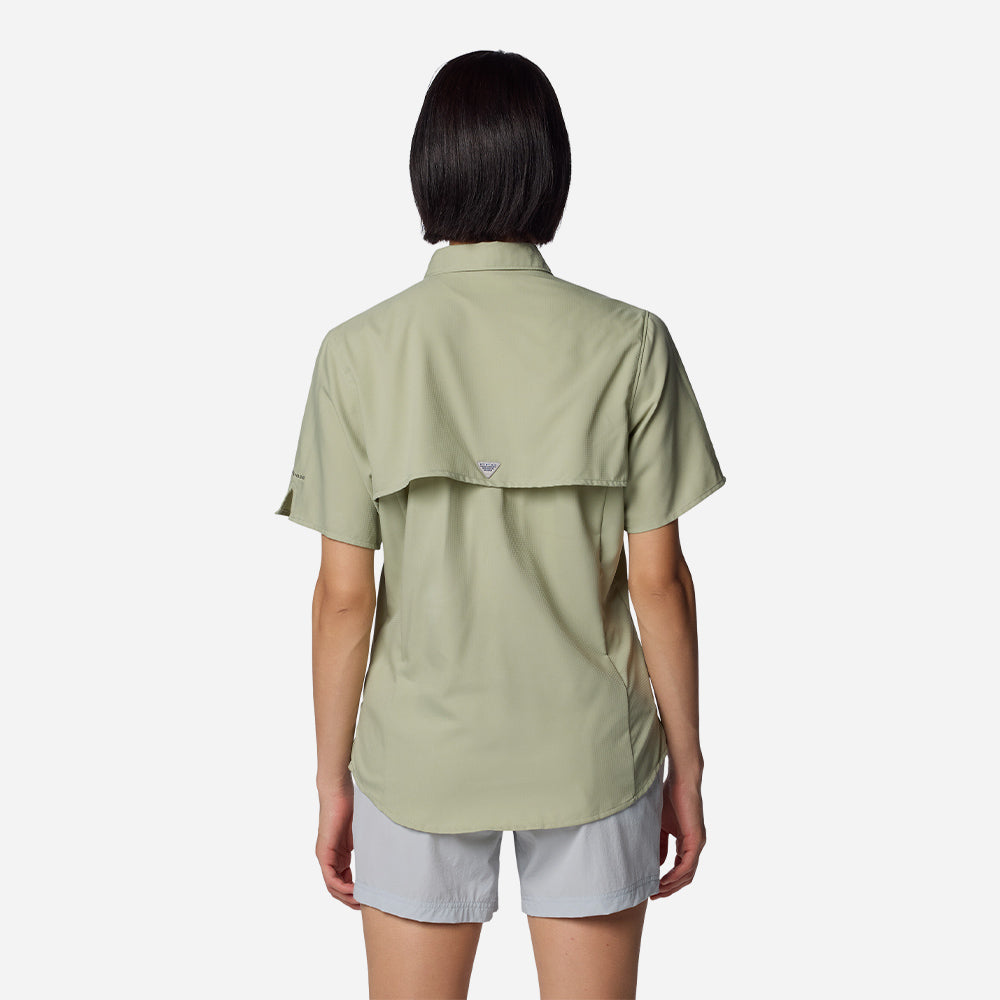 Áo Sơ Mi Tay Ngắn Nữ Columbia Tamiami™ II - Xanh Lá - Supersports Vietnam