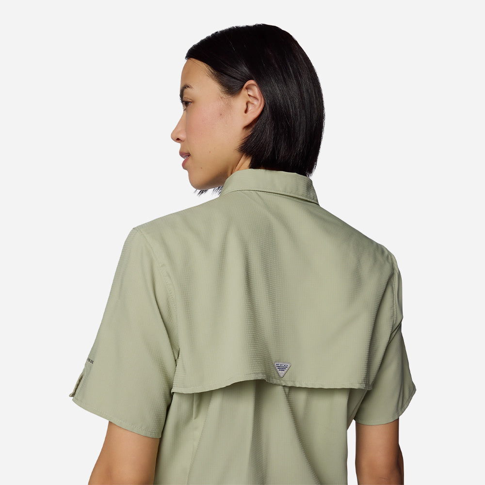 Áo Sơ Mi Tay Ngắn Nữ Columbia Tamiami™ II - Xanh Lá - Supersports Vietnam