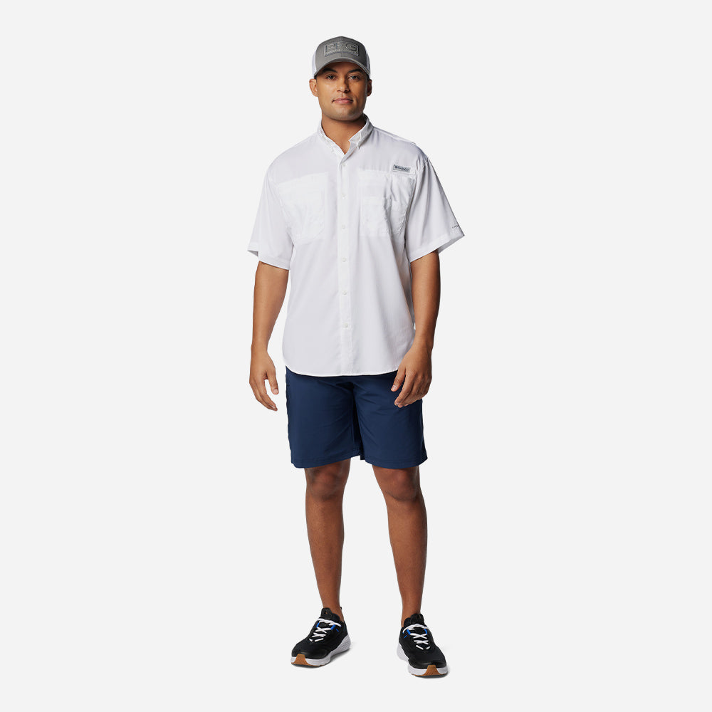 Áo Sơ Mi Tay Ngắn Nam Columbia Tamiami™ Ii - Trắng - Supersports Vietnam