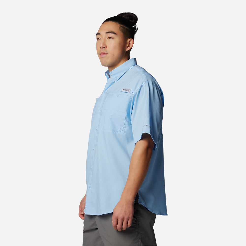 Áo Sơ Mi Tay Ngắn Nam Columbia Tamiami™ Ii - Xanh Dương - Supersports Vietnam