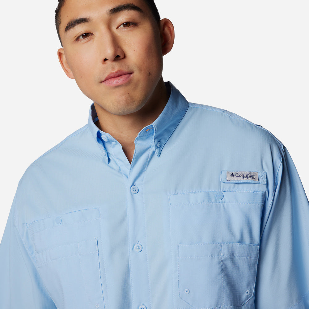 Áo Sơ Mi Tay Ngắn Nam Columbia Tamiami™ Ii - Xanh Dương - Supersports Vietnam