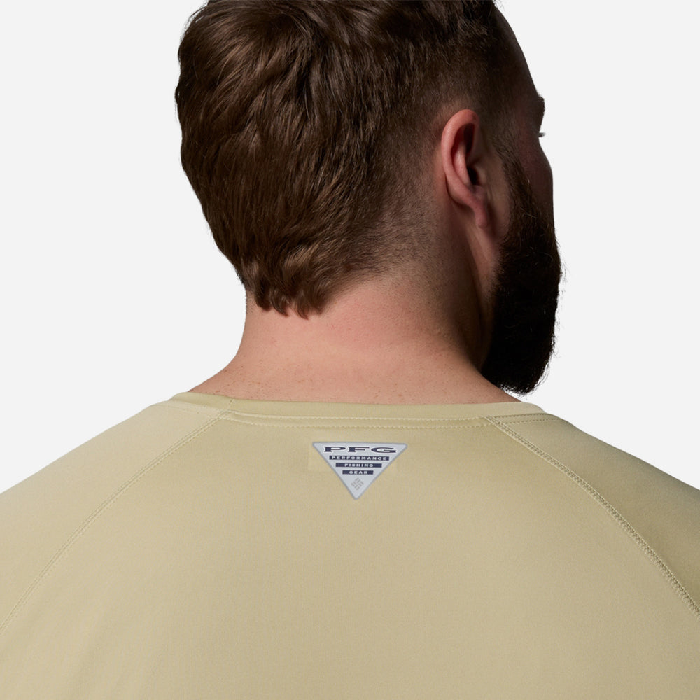 Áo Thun Nam Columbia Terminal Tackle™ Long Sleeve - Vàng - Supersports Vietnam
