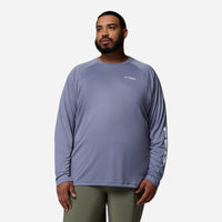 Men's Columbia Terminal Tackle™ Long Sleeve T-Shirt - Purple