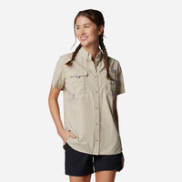 Women'S Columbia Bahama™ Short Sleeve Shirt - Beige